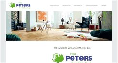 Desktop Screenshot of holzpeters.de