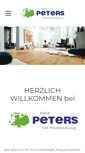 Mobile Screenshot of holzpeters.de